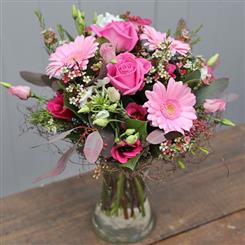Shades of pink Vase