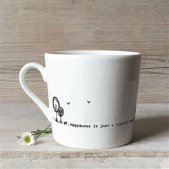 Porcelain Wobbly Mug - Biscuit Away