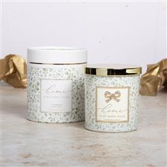 Home is My Happy Place Candle - Pomegranate Noir