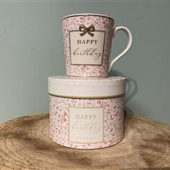 Fine China Mug - Happy Birthday