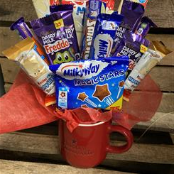 Christmas Mug Chocolate Bouquet