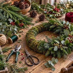 Christmas wreath Saturday 28th 2pm