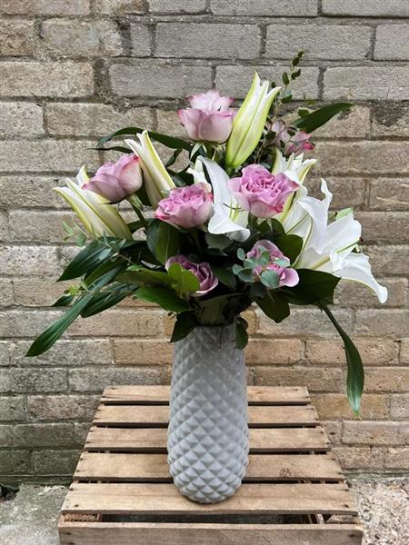 Memory Lane Rose & lily Vase